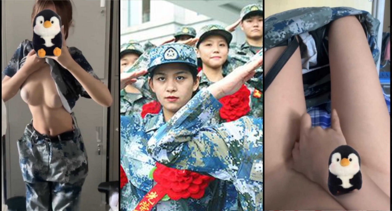 校园吃瓜 大一女学生军训趁舍友不在 太寂寞了赶紧拍个视频 悄悄扣一下bb!