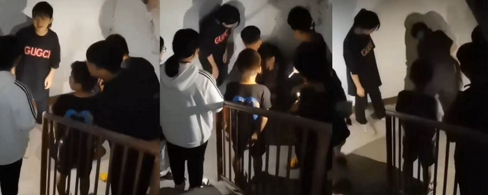 山西太原阳曲县校园霸凌 十几名未成年对女学生进行拳打脚踢 大批人民集结政府讨要说法 