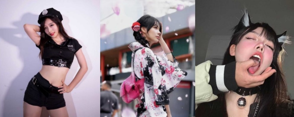 母狗都是被训练出来的  抖音大网红陈泽共拍视频的极品美女网红六花被金主调教视频曝光