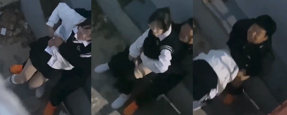 青岛技师学院情侣做爱偷拍 女方还不愿意 谁知被男的半推半就的强上了