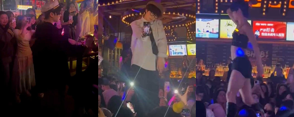 高颜值鸭子火力全开 各种鲜肉奶狗应有尽有 长沙解放西HIBHUB公社男模诱惑视频流出 