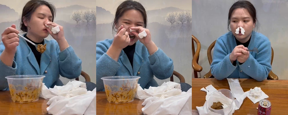 当代仙女迷惑行为大赏 猎奇母畜高价点男模后无钱付款 最后惨遭商家喂屎抵账 