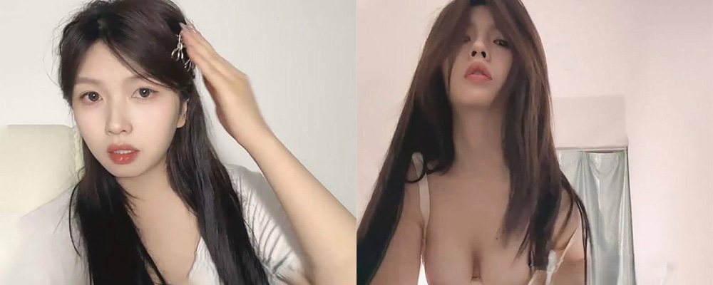 越是清纯的主播私下越是淫荡 盐城大V博主张语歆和金主1v1裸聊自慰抠逼视频