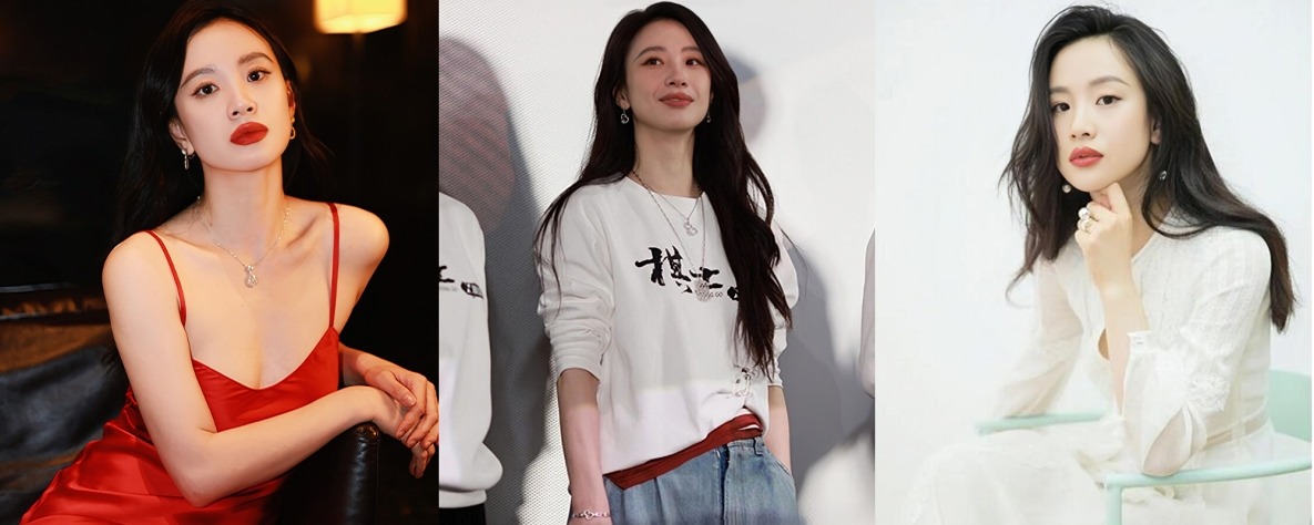 湖南长沙知名女星李梦被拍到没穿内衣 露出顶级的魔鬼身材  奶头尖尖饱满又圆润