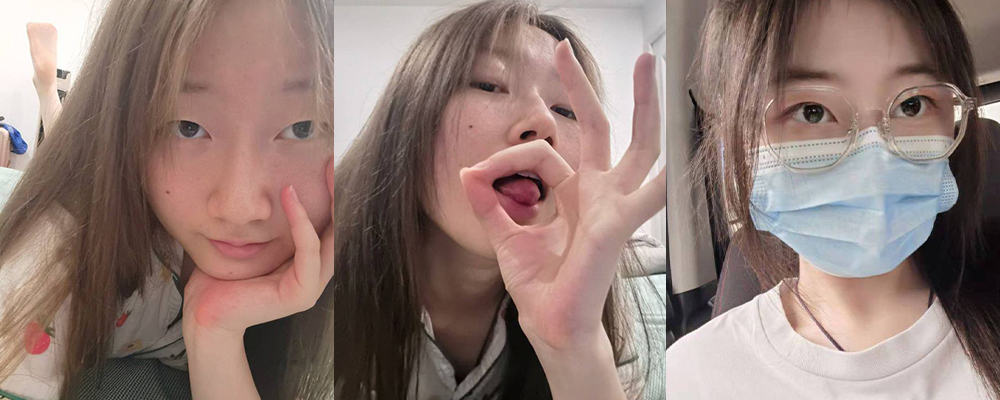 独家爆料  菏泽学院眼镜妹范希云经常背着男友异地偷情 口交吸屌样样精通 还被炮友后入爆操内射