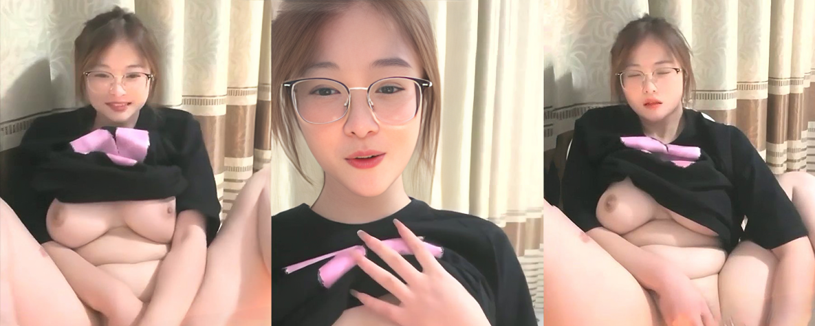 杭州传媒大学BBW学妹张雪被忽悠下海黄播 眼镜反差婊操起来一定肉感十足