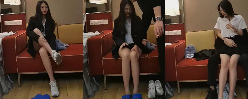 探花大神酒店约操顶级美腿大学生 外表清纯实则骚的不行 坐在身上各种骑乘爽到双腿打颤