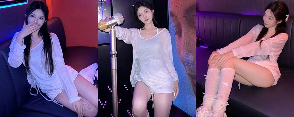 山东临沂平邑KTV惊现活春宫场面 高挑嫩妹被猥琐男友埋头舔穴 全程露脸享受高潮时刻 