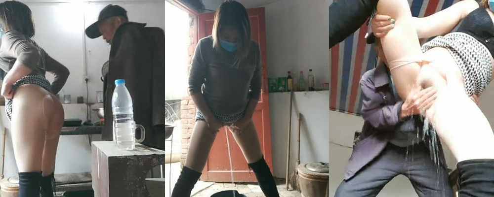 熟女燕姐下乡送肉体温暖 身穿制服带着伟哥去勾引五保户 现场露穴勾引大爷激情开操 