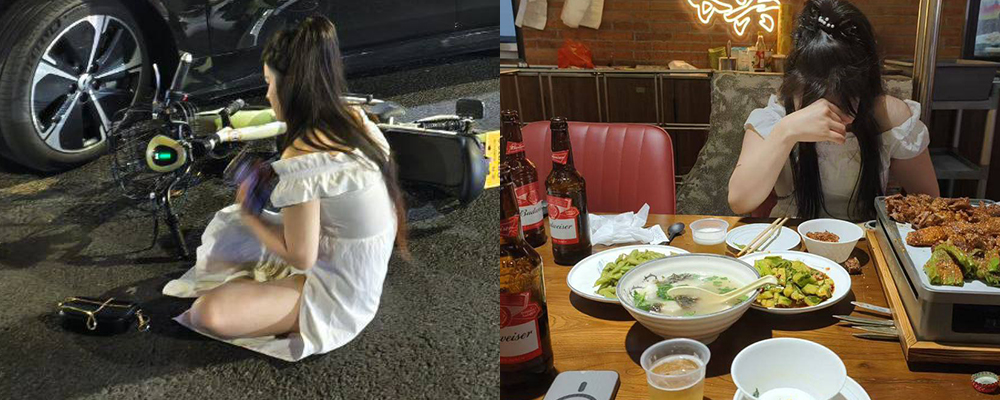 瓜友真实投稿 湖南长沙男司机酒驾追尾极品美女 本以为在劫难逃没想到却是艳遇开端