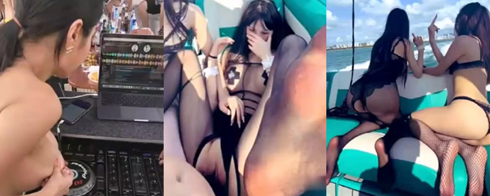 深圳游艇淫趴聚会被揭秘   各路极品女神全裸开干 丝袜美腿后入爆操超刺激