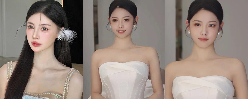 抖音网红化妆师COCO直播漏奶事件  新娘上身全裸换装露出雪白美乳 现场画面香艳令人直呼卧槽 