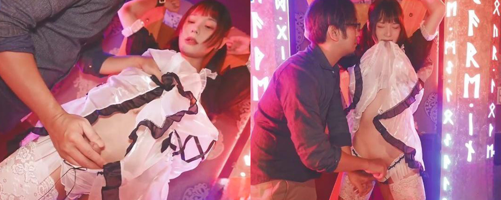 币圈爆仓男娘为还债被迫签下卖身契约 身穿女仆装供猥琐男调教玩弄 从抗拒到享受彻底沦为变态玩物 