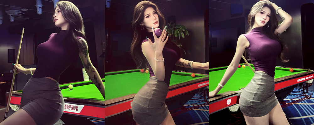 台球厅沦为新型打炮圣地 精神小伙与学生妹大庭广众下磨屌蹭逼 监控下记录两人淫荡瞬间