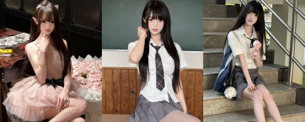 抖音百万萝莉系网红kk饿了卷入小三风波 色陪金主香港七天疯狂做爱 淫荡私拍流出坐实婊子人设 