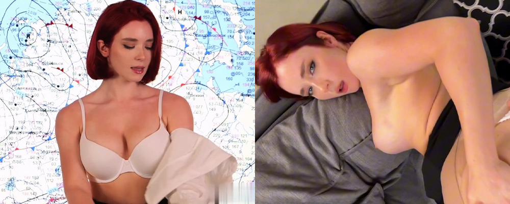 欧美cosplay性感天气播报员  直播结束后在沙发上激情做爱   速度快节奏猛全程无尿点