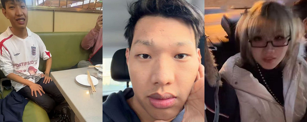 李老八旗下主播张明权在海底捞展示户外调教   当众脱鞋舔黑丝美足  还吧吃过的饭菜塞入嘴里 为了流量毫无下限