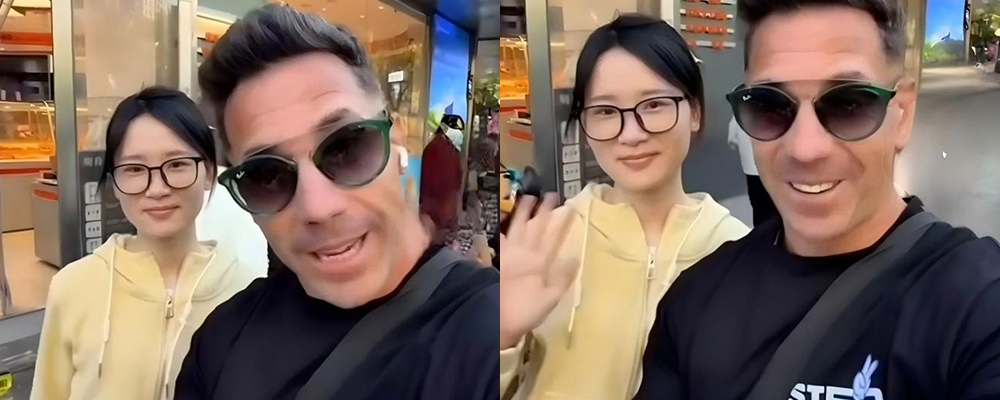 高冷女白领街边遇阿根廷肌肉帅哥搭讪  街头热吻酒店无套暴干   爽得母狗一直叫