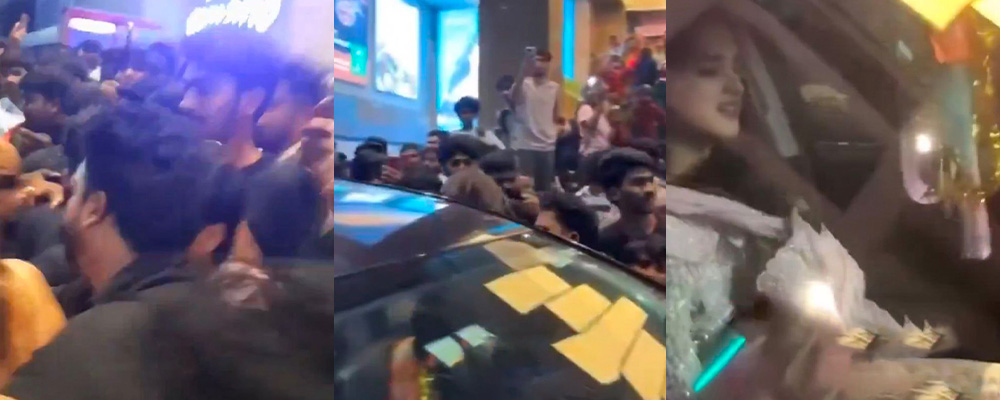 印度女演员妮迪阿加瓦尔活动中被猥亵   多名男子冲破保安防护进行骚扰   不雅视频流出