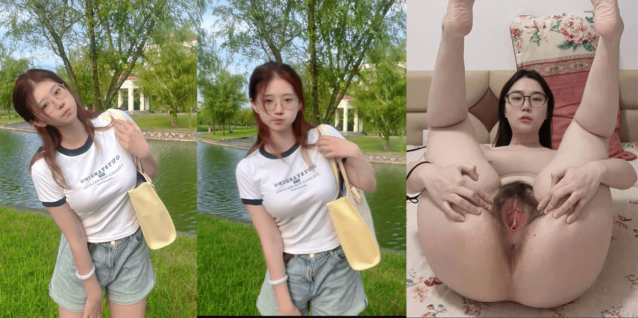 『带着眼镜的母狗发情真不是一般的骚!』云盘泄密学生妹喜欢玩弄淫穴裸体自拍 还把炮友带到宿舍上铺后入操逼