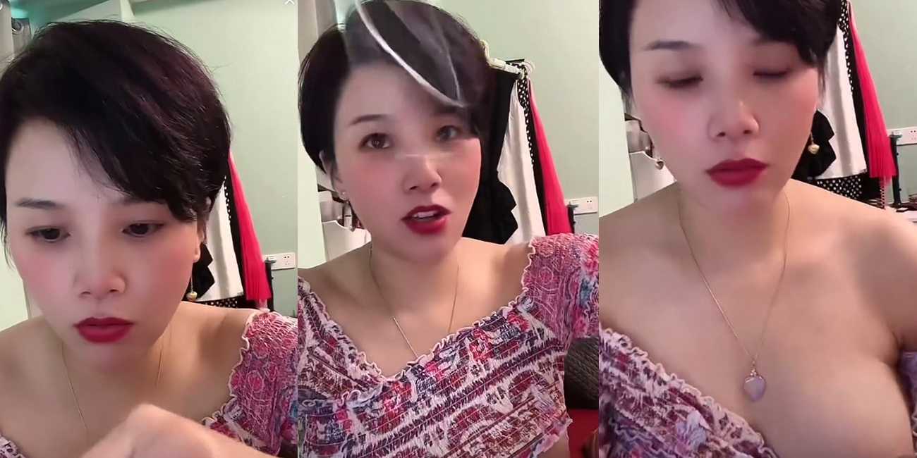 抖音熟女故意直播露点 奶子跟大水滴似的挂着 这奶头是真的大啊!!